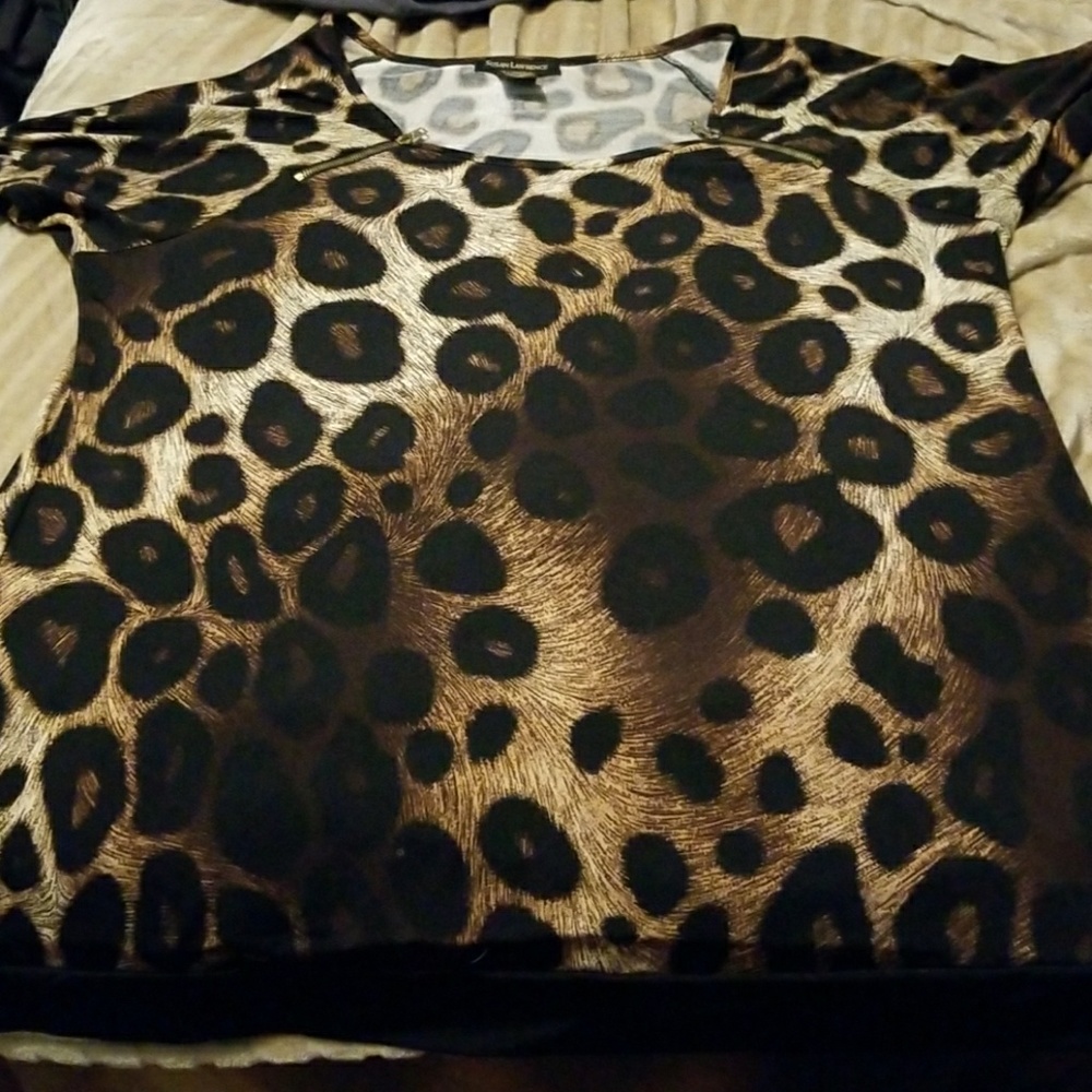 Leopard blouse